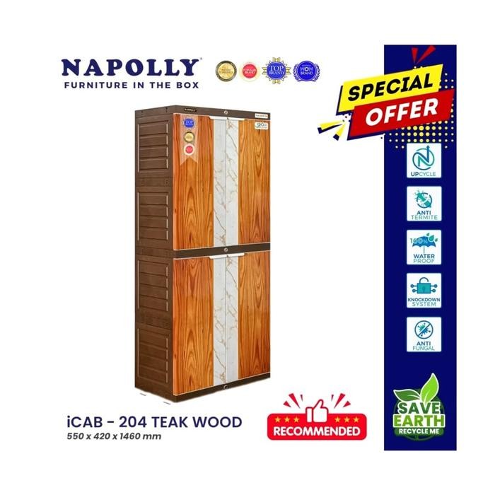 Lemari Pakaian Plastik Napoli ICAB