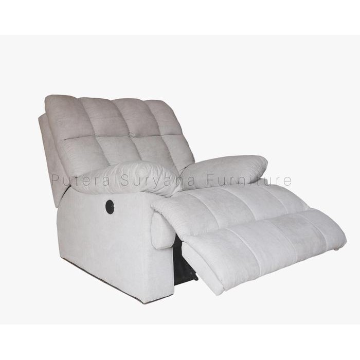 Sofa Recliner Single Seater Eletric / Sofa Recliner Eletric