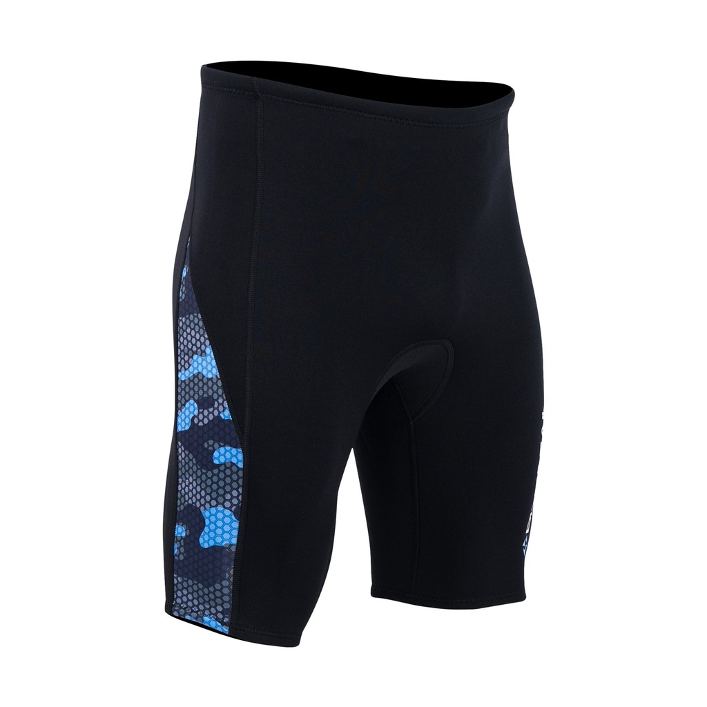 IMPORT 2mm Neoprene Wetsuit Shorts Men Thermal Wetsuit Pants for Surfing Diving Canoing Kayaking 2mm
