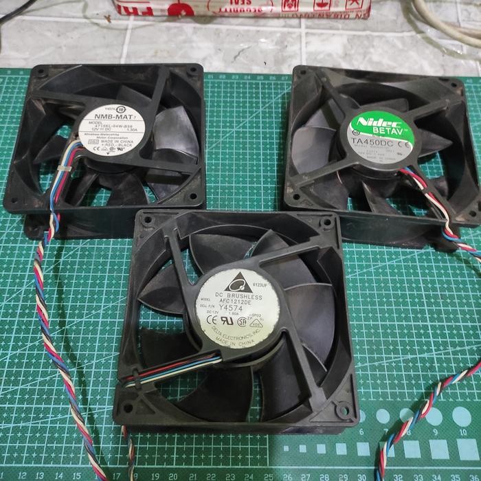 FAN DC BUILD UP BALL BEARING FAN DC BRUSHLESS FAN HIGH SPEED 12V 12CM