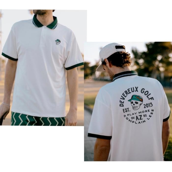 Polo Shirt Golf Kaos Baju Golf Pria Man Dvplay Promo 