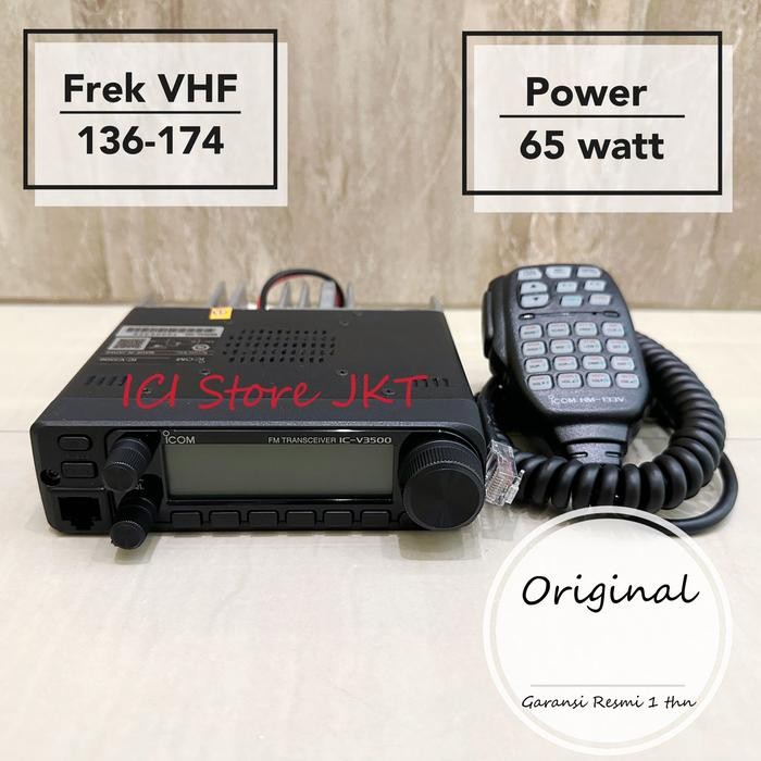 RADIO RIG ICOM IC V 3500 / ICOM IC V3500 ORIGINAL GARANSI RESMI