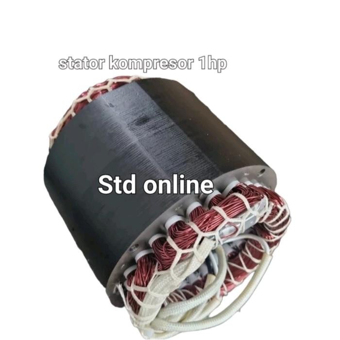 STATOR motor kompresor 1hp (khusus oilles/ silent)