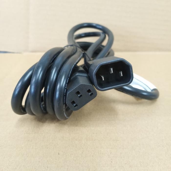 Central Eletech - Sambungan Colokan 3 Pc Komputer, Monitor, Ups Original