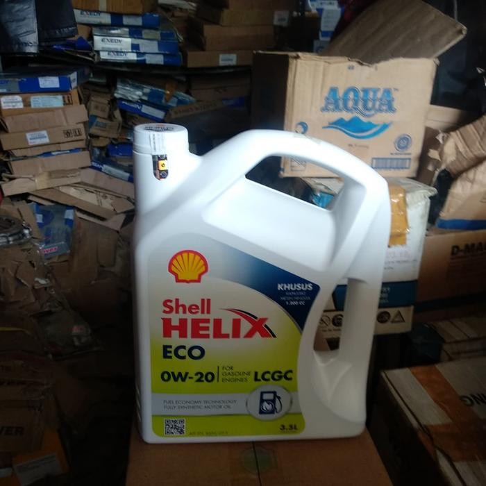 Oli Shell Helix ECO SAE 0W-20 For Gasoline Engines LCGC