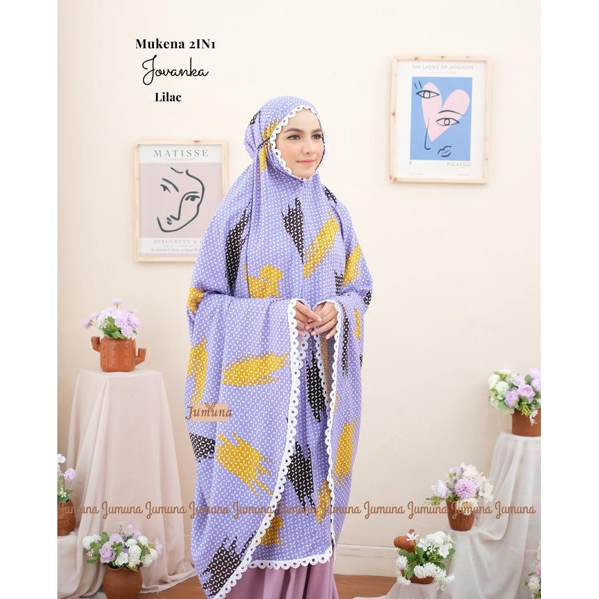 GEEMBE.ID - Mukena Travelling 2in1 Jovanka