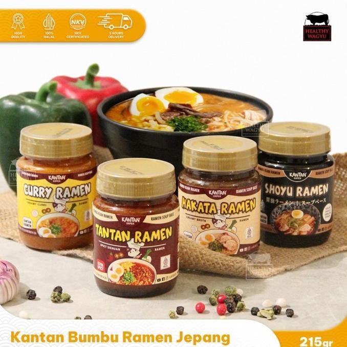 Kantan Bumbu Instant Kuah Ramen Udon Jepang Halal