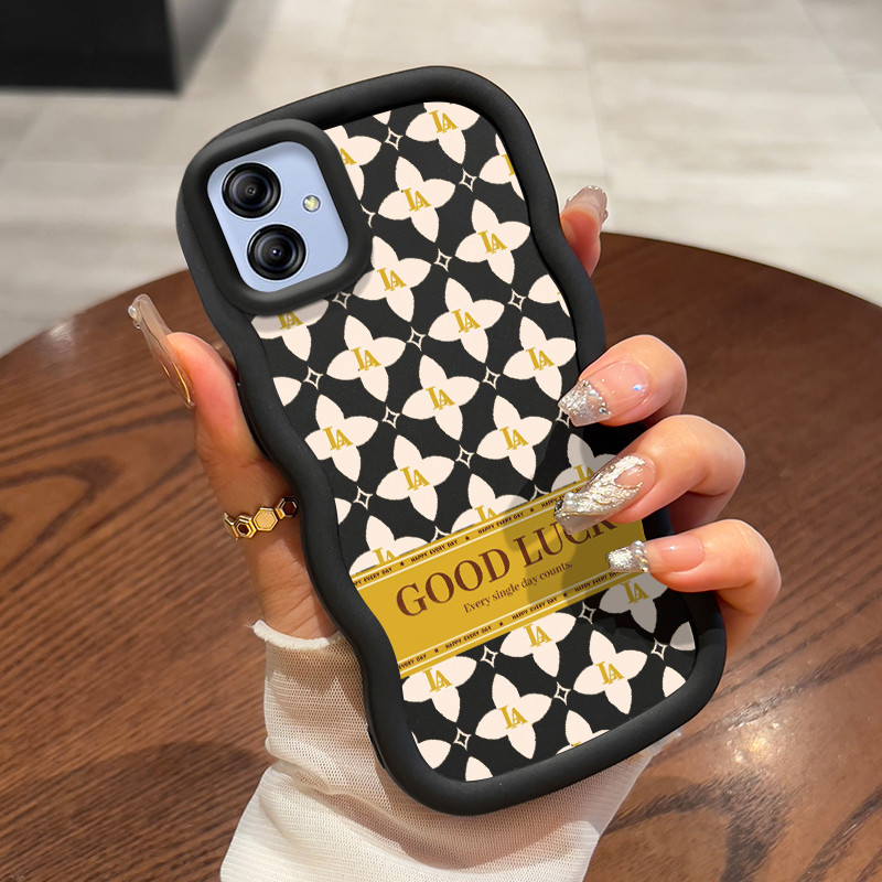 Casing Untuk Samsung A04E Case Casing Salib Tinggi pola HP Cesing lunak Silikon Softcase Macaron Kas