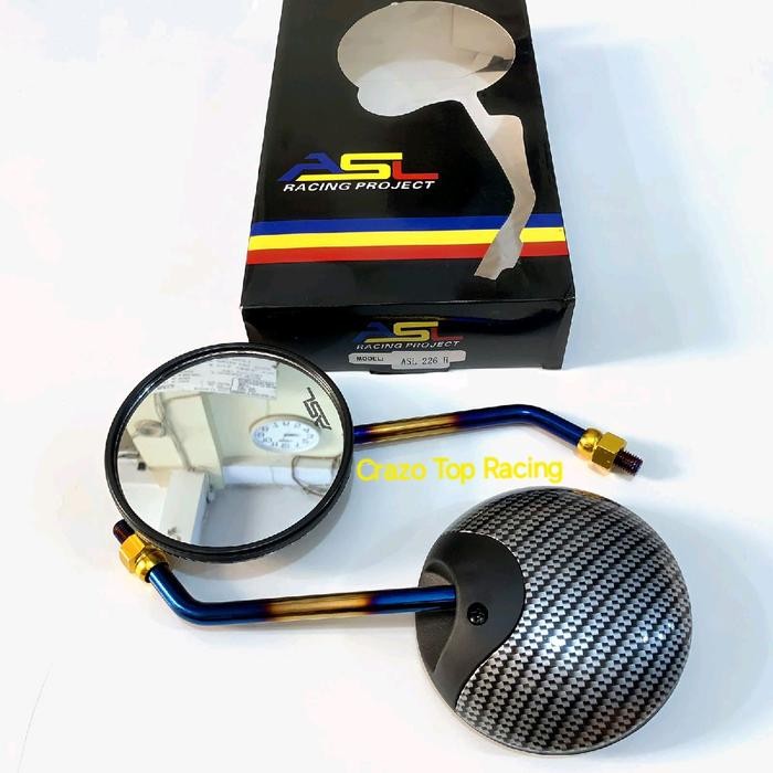 TERLARIS Spion Kaca Spion Twotone 2Tune Carbon Scoopy Fi/Genio Fi/Beat New Fi/Vario 125 New