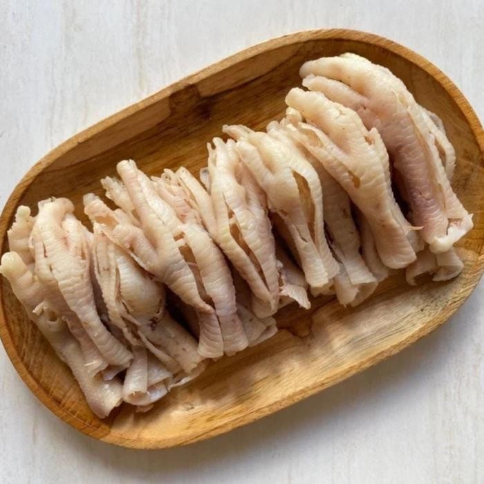 Lansungkirim- Ceker Tanpa Tulang 1 KgNuri FruitsCeker DakbalDakbal KoreaCeker