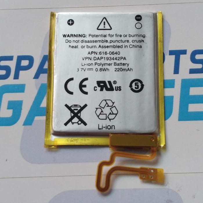 fozg- Baterai Ipod Nano 7