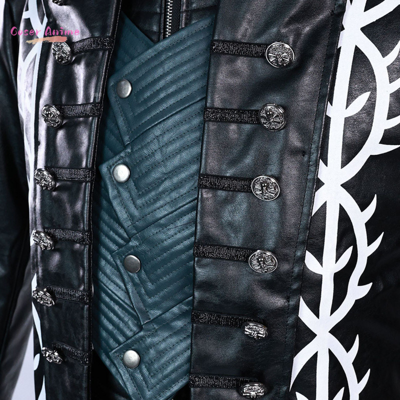 GAME DEVIL MAY CRY 5 VERGIL COSPLAY COSTUME UNIFORM HALLOWEEN CARNIVAL PARTY CHRISTMAS PLAY ROLE