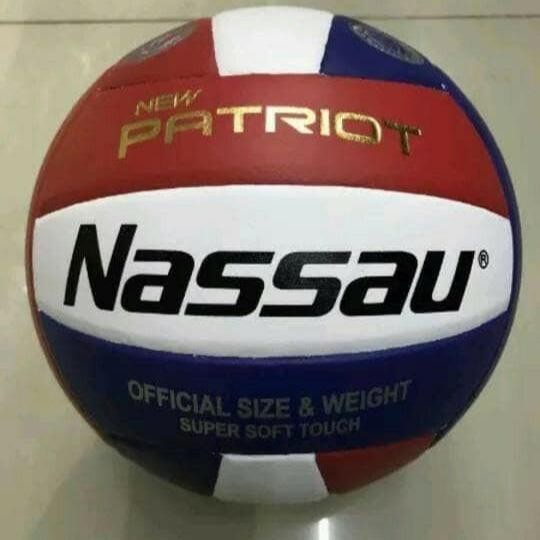 ASLI BOLA VOLY VOLLY VOLI NASSAU PATRIOT SIZE 5 100% READY STOCK