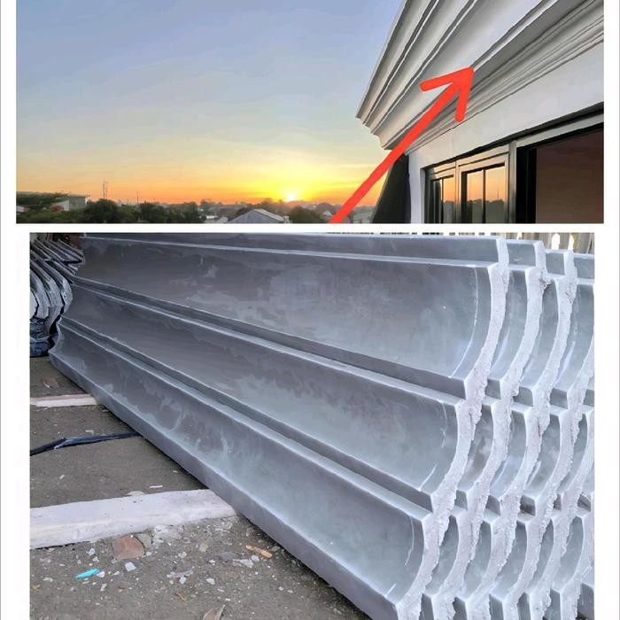 Terlaris Lisplang profil classic / Lisplang beton / Lisplang rumah classic SALE