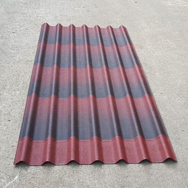 Genteng Onduline Tile - Dual Red 3D