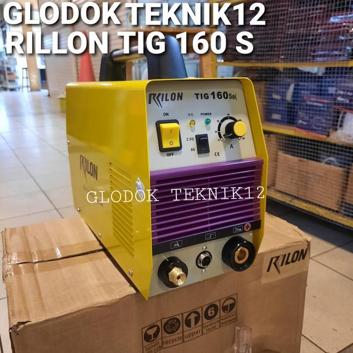 Stok Terbatas Mesin Las Rillon Tig160S Trafolas Argon Rillon 160 A Inverter Rilon Terlariss 