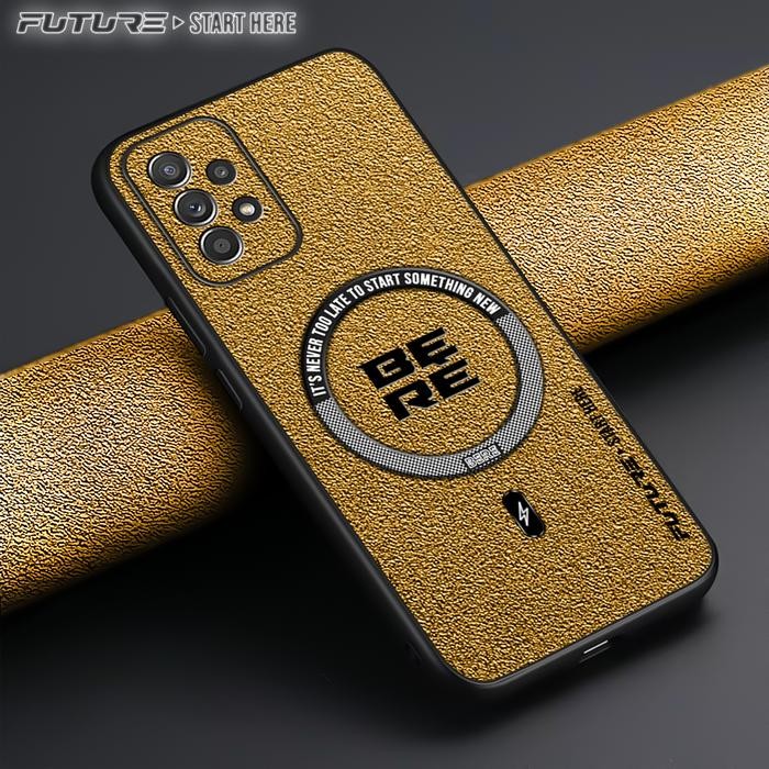 CASE FOR SAMSUNG A52, A52S SOFTCASE LUXURY LEATHER MAGNETIC