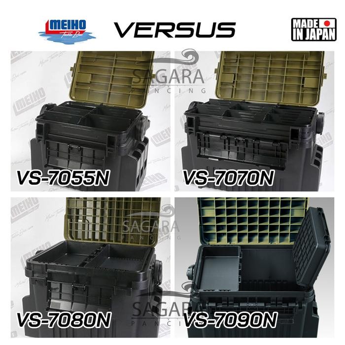 DUniaPancingan- Box Pancing Box Meiho Versus 7055N Versus 7070N Versus 7080N Versus 7090N
