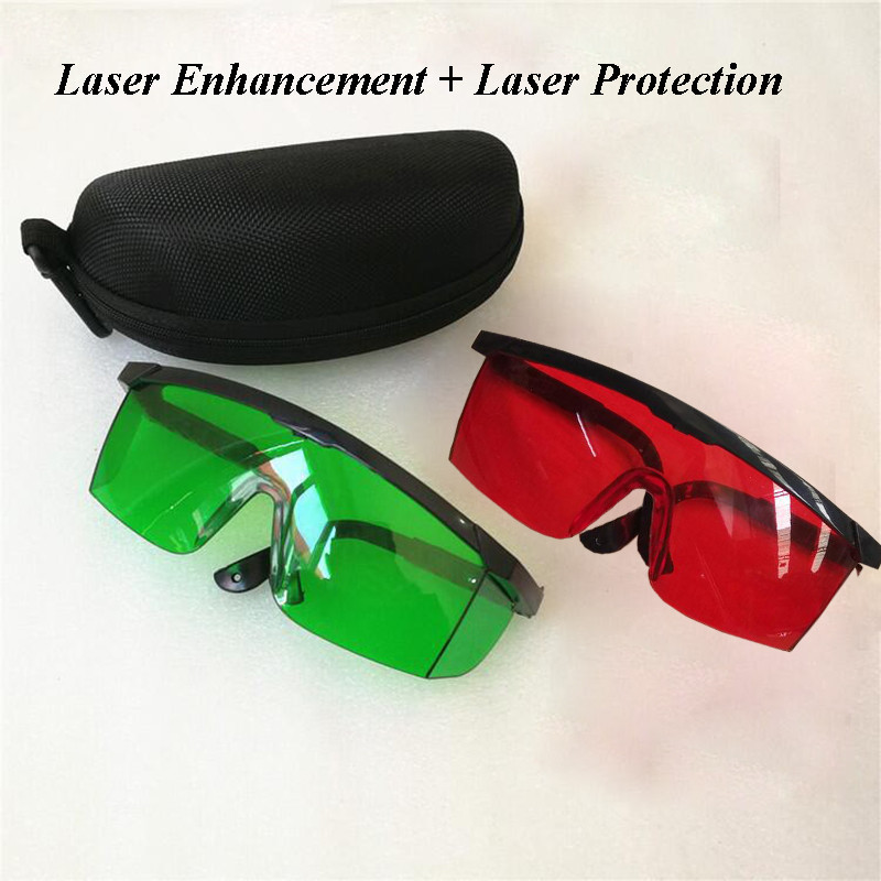 Laser Safety Glasses Goggles Reticle Level Meter Outdoor Strong Light Filter Enhanced Glasses Laser 