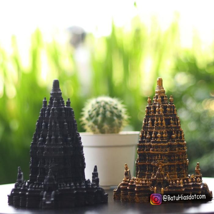 h4d2- (Besar) Hiasan Aquarium / Dekorasi Ruang / Souvenir Candi Prambanan