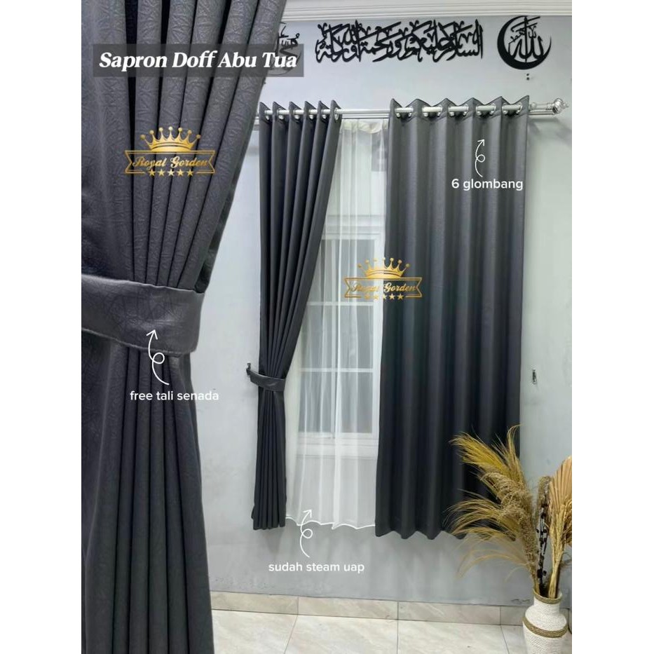 READY Gordeng Murah Terlaris Gorden Jendela Aesthetic Hordeng Ruang Tamu Tirai Pembatas Ruangan