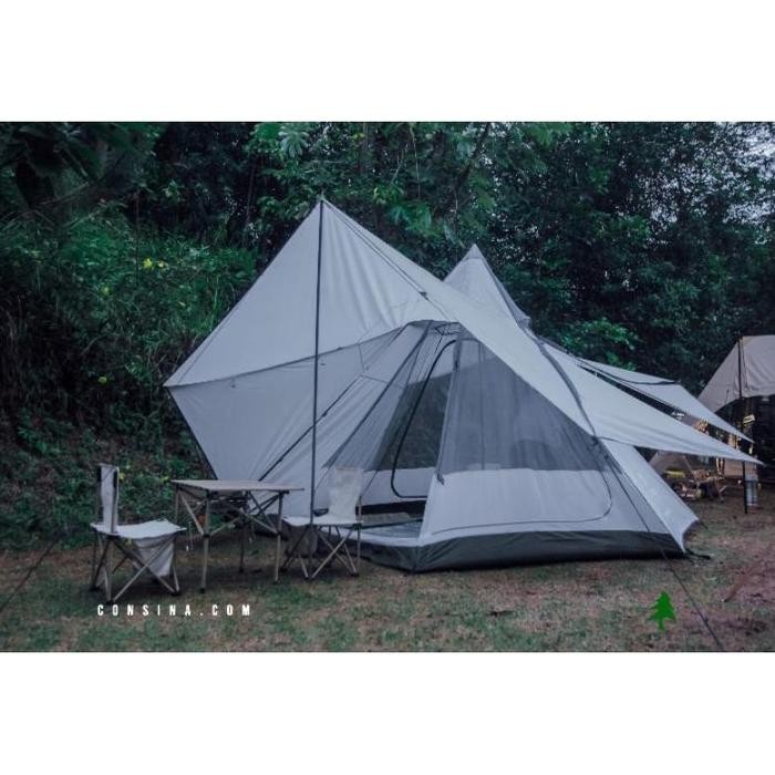 [BEST QUALITY] TENDA CONSINA TEEPEE TENT TENDA CAMPING CONSINA TEEPEE TENT INDIAN TENT