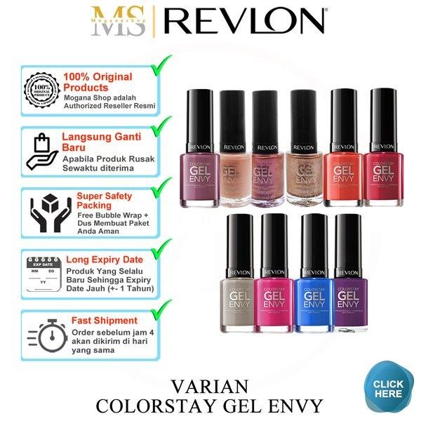 REVLON COLORSTAY GEL ENVY KUTEK KUTEKS CAT KUKU NAIL POLISH GEL l2320