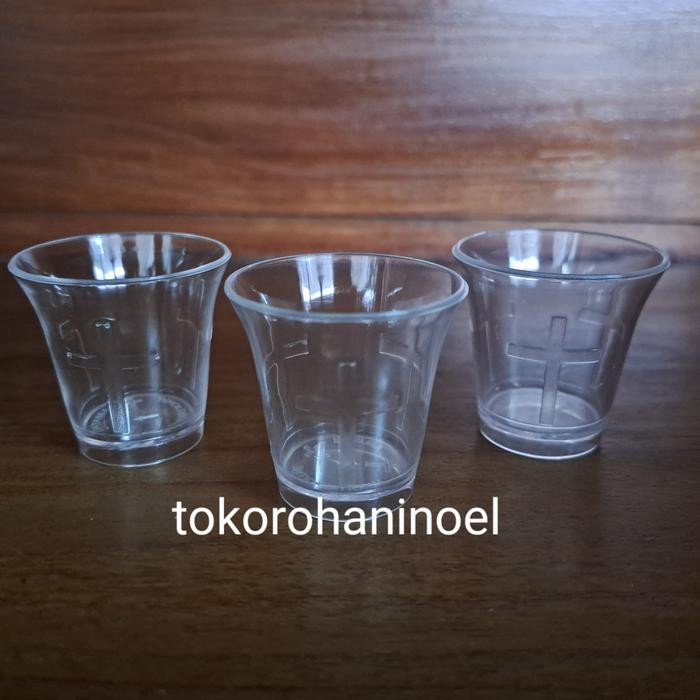 Cawan Perjamuan Kudus / Sloki Gelas Perjamuan Kudus Isi 40 Terlaris