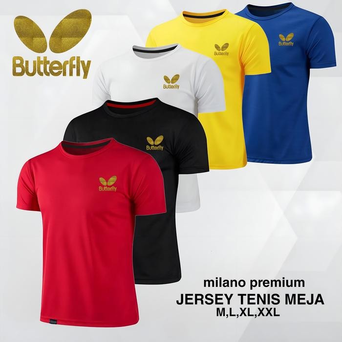 beg0- Baju Pingpong,Jersey Pingpong,Kaos Pingpong Bahan Milano Premium Dryfi