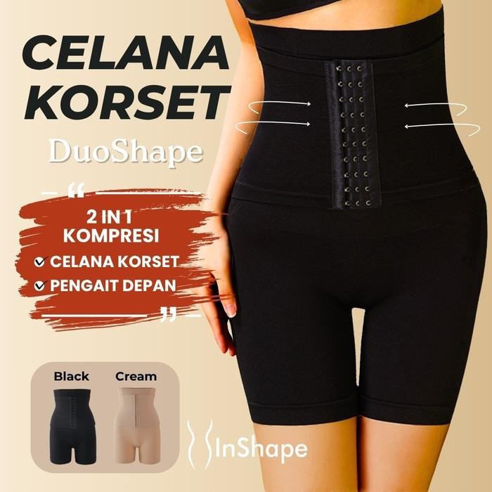 Korset Perut Buncit Wantia Elastisitas Tinggi Korset Pelangsing Perut Buncit Stagen Korset