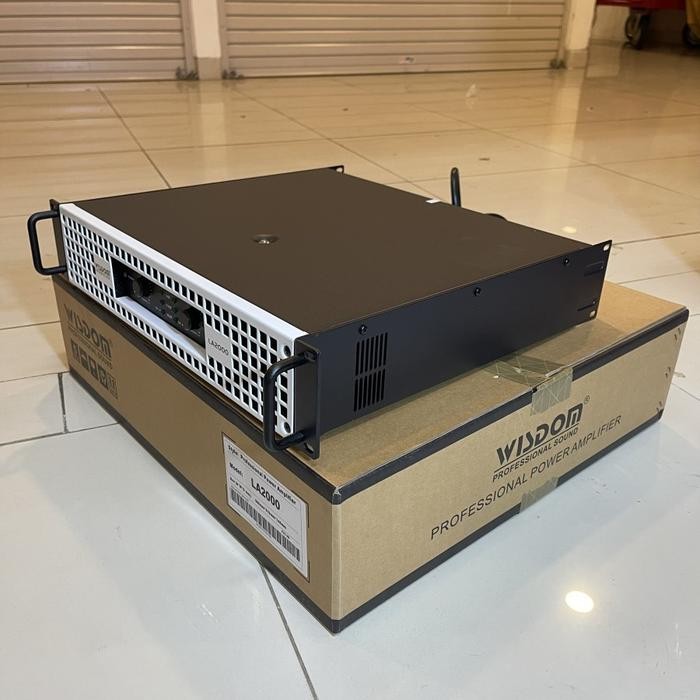 Paling Baik Powera Amplifier Wisdom La 2000 / La2000 Original Terlariss 