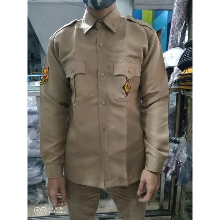 TERMURAH 1 STEL SERAGAM PRAMUKA PEMBINA LAKI LAKI / 1 STEL SERAGAM PRAMUKA GURU LAKI LAKI / 1 STEL