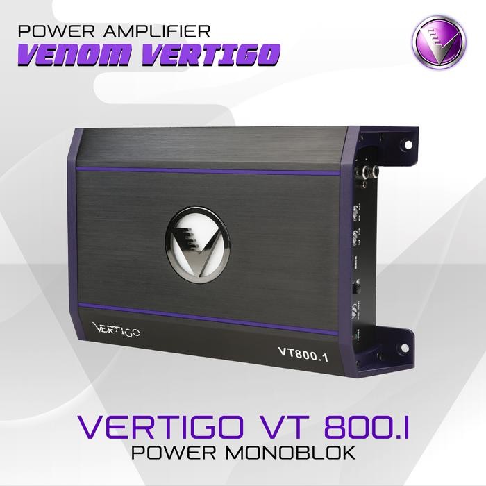 Venom monoblok Vertigo VT 800.1 Audio mobil
