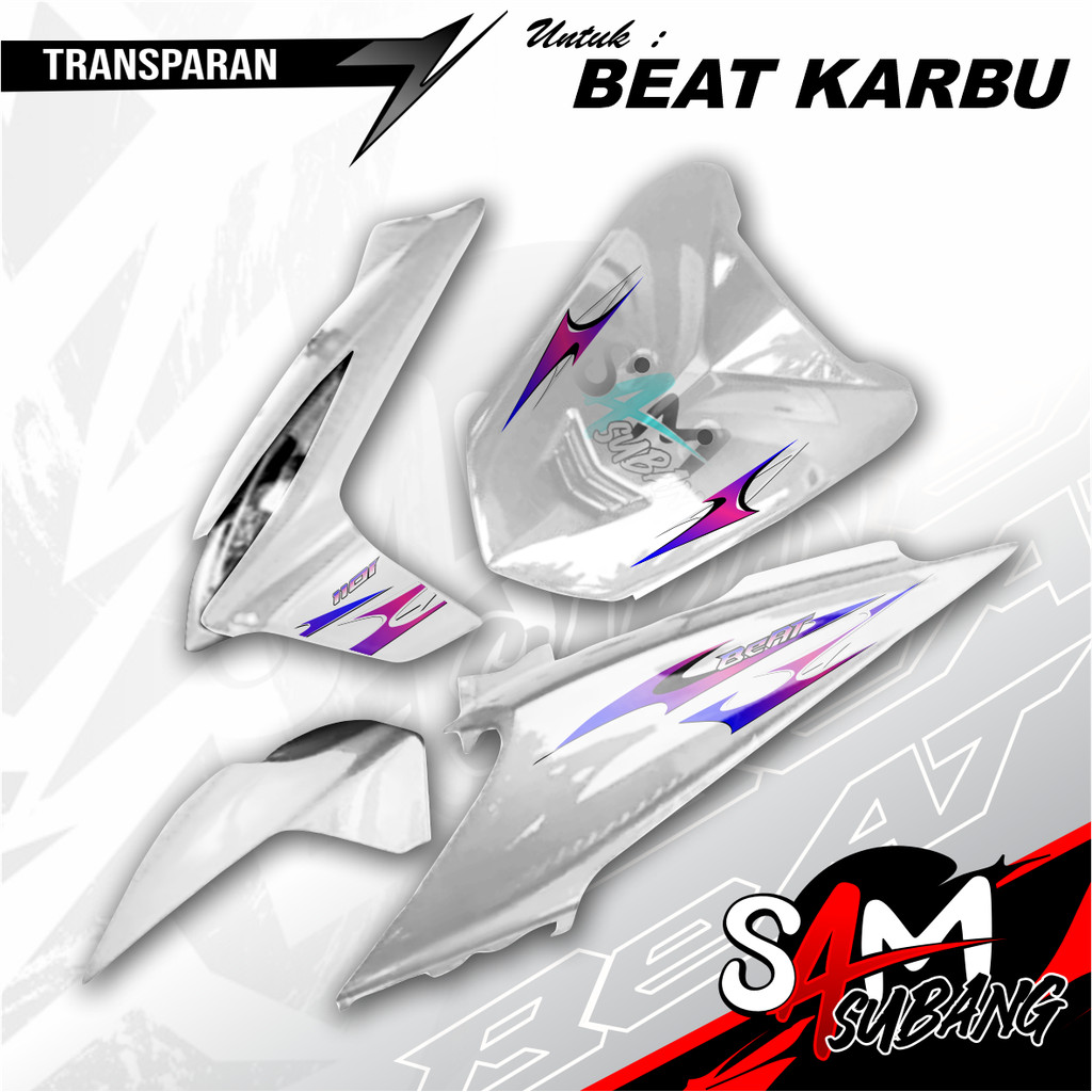 STRIPING TRANSPARAN BEAT KARBU VIETNAM STYLE SAM