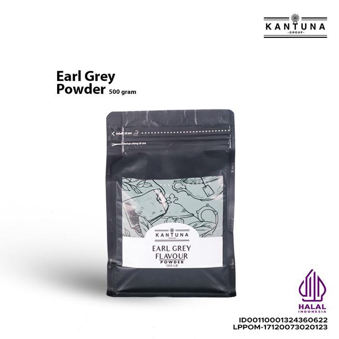 Kantuna Earl Grey Powder - Powder Rasa Earl Grey Untuk Cafe 500 Gram Terbaruu