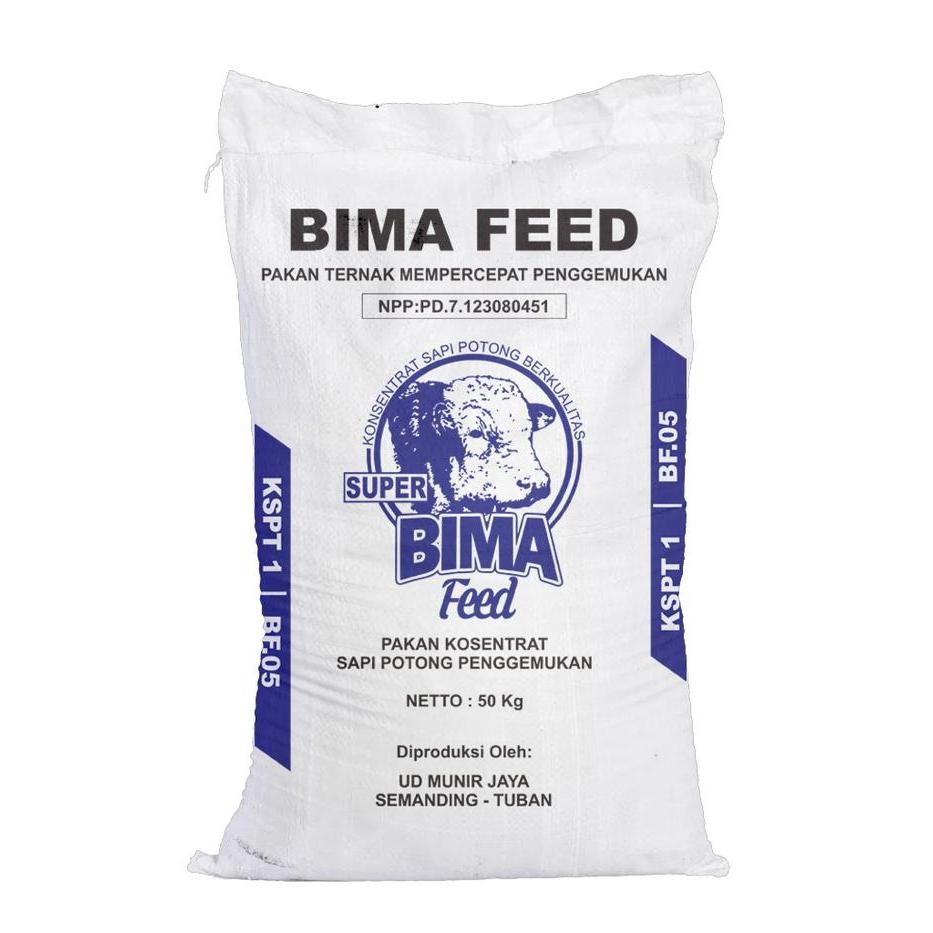 BIMA Feed Kosentrat Sapi Penggemukan Super BIMA Feed KSPT 1 BF.04 NPP PD.7.123080450 Pakan Ternak