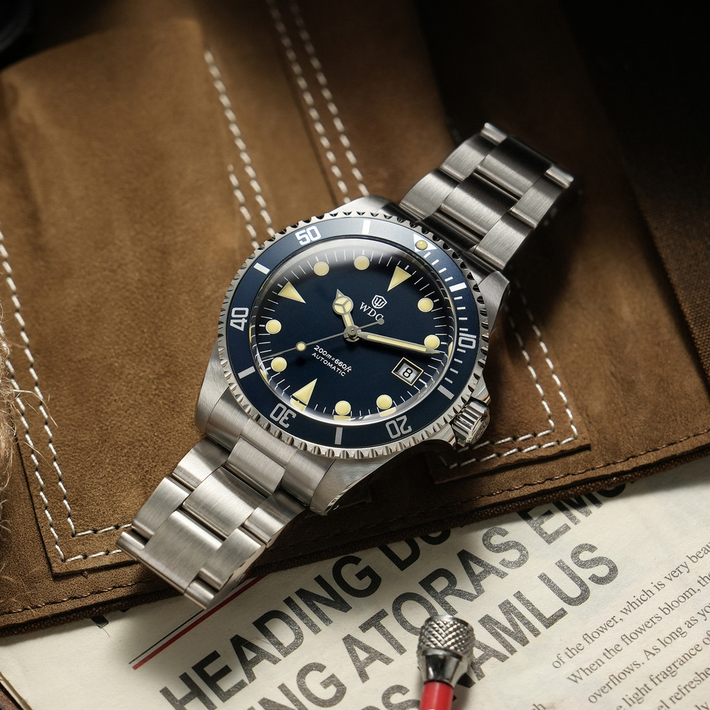 Watchdives WD5513P Men Dive Watch Sapphire Crystal PT5000 Movement Automatic Mechanical Luminous