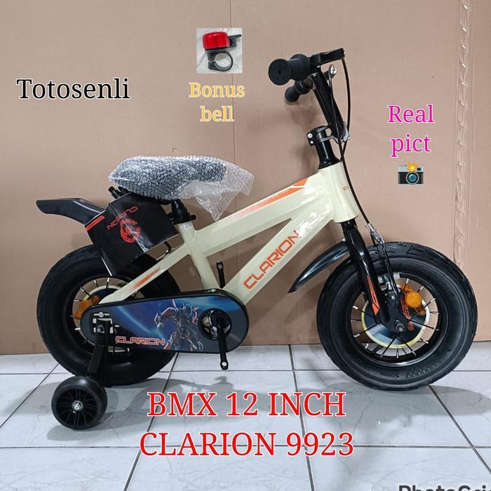 sepeda anak bmx 12 inch clarion 9923 sepeda anak clarion ban jumbo by pacific