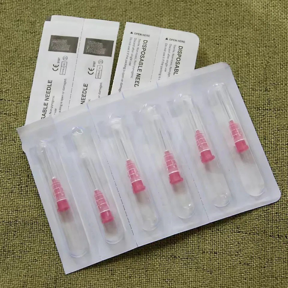 31g*4mm/6mm 32g*2.5mm 30G * 13mm 32G * 13mm 34G * 4mmMedical painless beauty ultra-fine syringe
