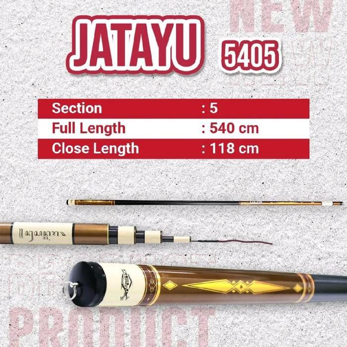 POLE / TEGEK RELIX NUSANTARA JATAYU X-CROSS ADVANCED 540cm