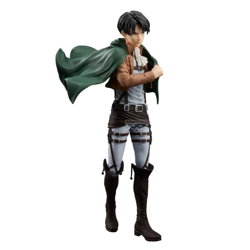 Original BANDAI BANPRESTO Action Figure Grandista Attack on Titan Eren Jaeger in stock Anime Figures
