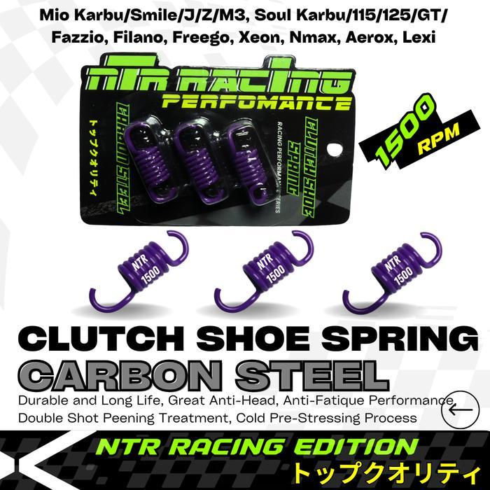 Ntr Racing Per Pir Kampas Ganda Per Centri Spring Clutch Set Mio Karbu Smile J Z M3 Soul Karbu 115