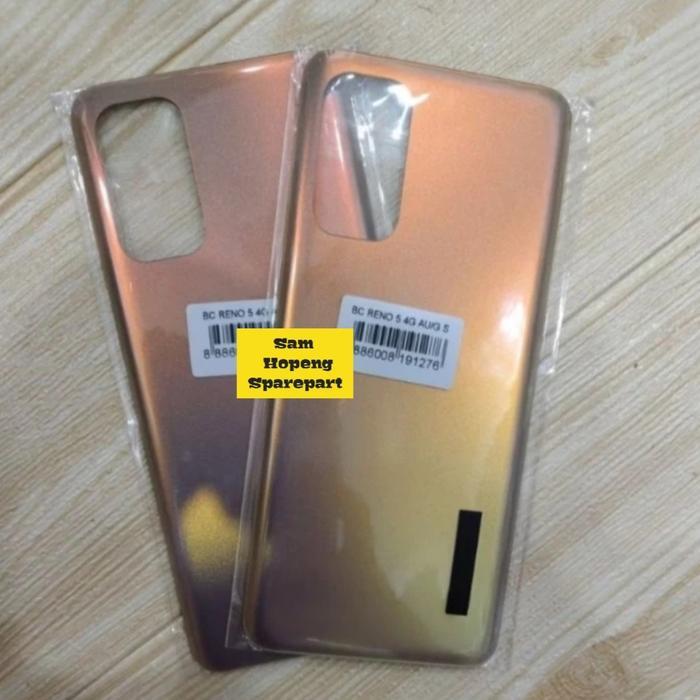 Backdoor Backcover Tutup Belakang Housing Casing Compatible Opoo Reno 5 4G