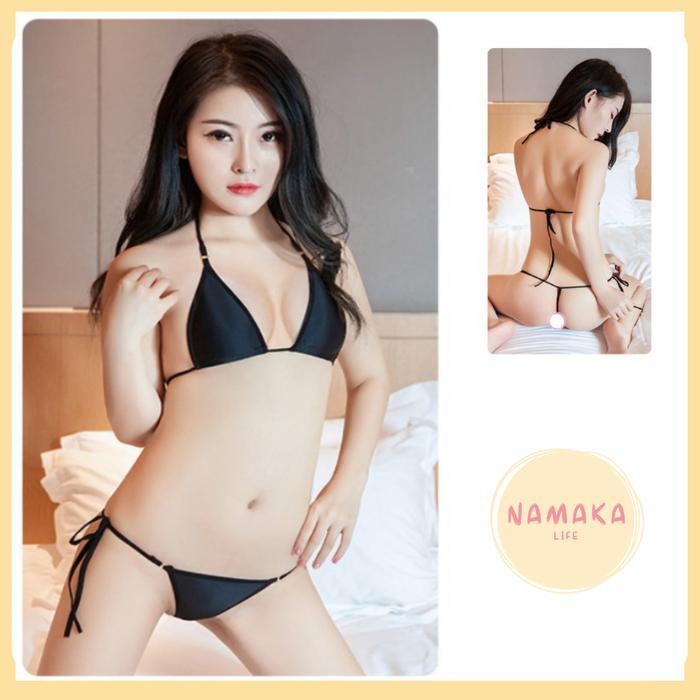 [PROMO] LINGERIE 1 SET BRA CD BH WANITAXY HOT BIKINI WOMEN G STRING G-STRINGSI PANTAI TIDUR DINAS