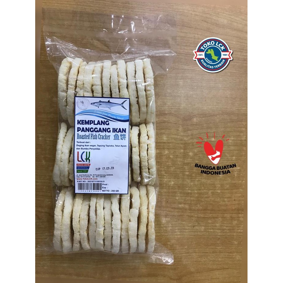 

TERLARIS Kemplang krupuk bakar ikan tenggiri khas Bangka dari LCK READY STOCK
