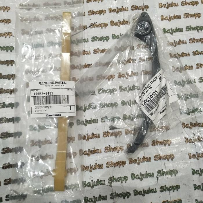 Karet Tensioner Lidah Tensioner Ninja 250 Karbu Ninja 250 Fi Z250 Fi Sepasang Original Kawasaki