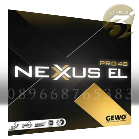NEXXUS EL PRO 48 karet pingpong merk GEWO dari Germany best seller