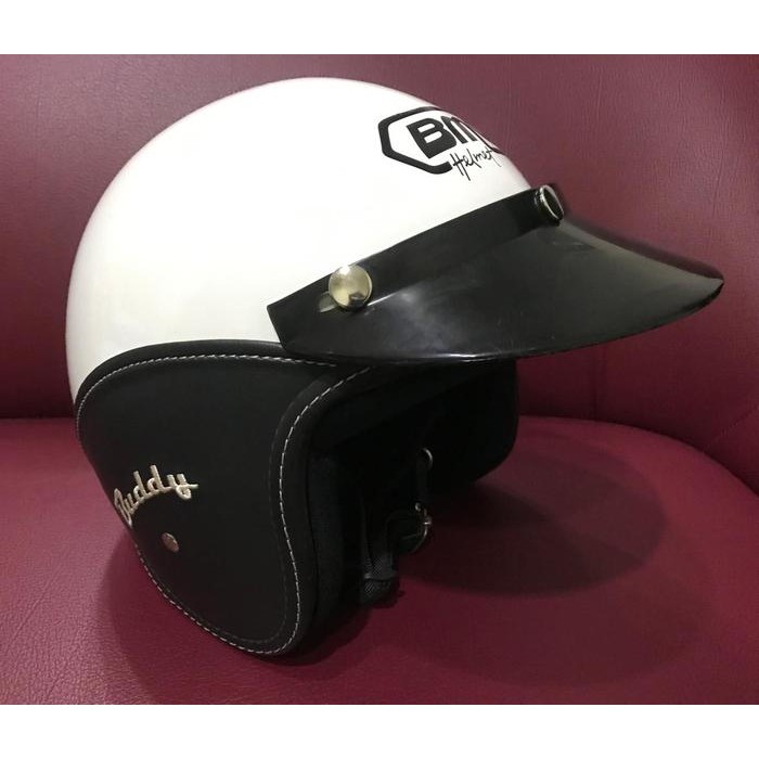 Khusus Gosend Cuci Gudang Helm Bogo Retro Classic Klasik Bmc Buddy
