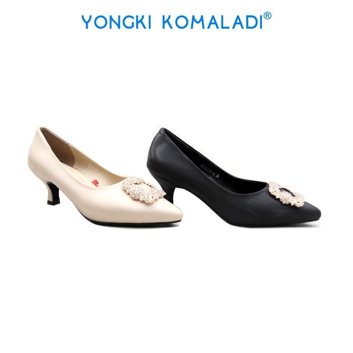 Aldo Ventelas - [ Original ] Pantofel Ol-Ysl1115-22 Ladies Hitam Heels Shoes Wanita