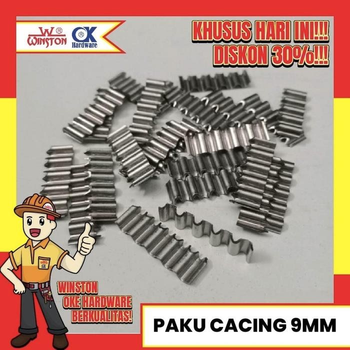 PAKU CACING / PAKU PENYAMBUNG TRIPLEK KAYU NAIL (ISI 1 KG) - 1 KG